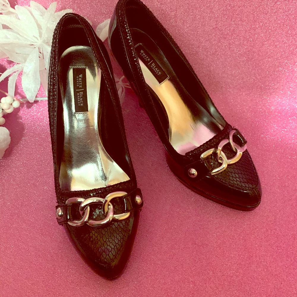 White House Black Market Harlow Heels Sz 5 1/2